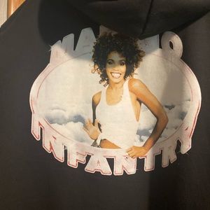 Marino Infantry Whitney Houston hoodie size XL. Extremely rare. Brand new